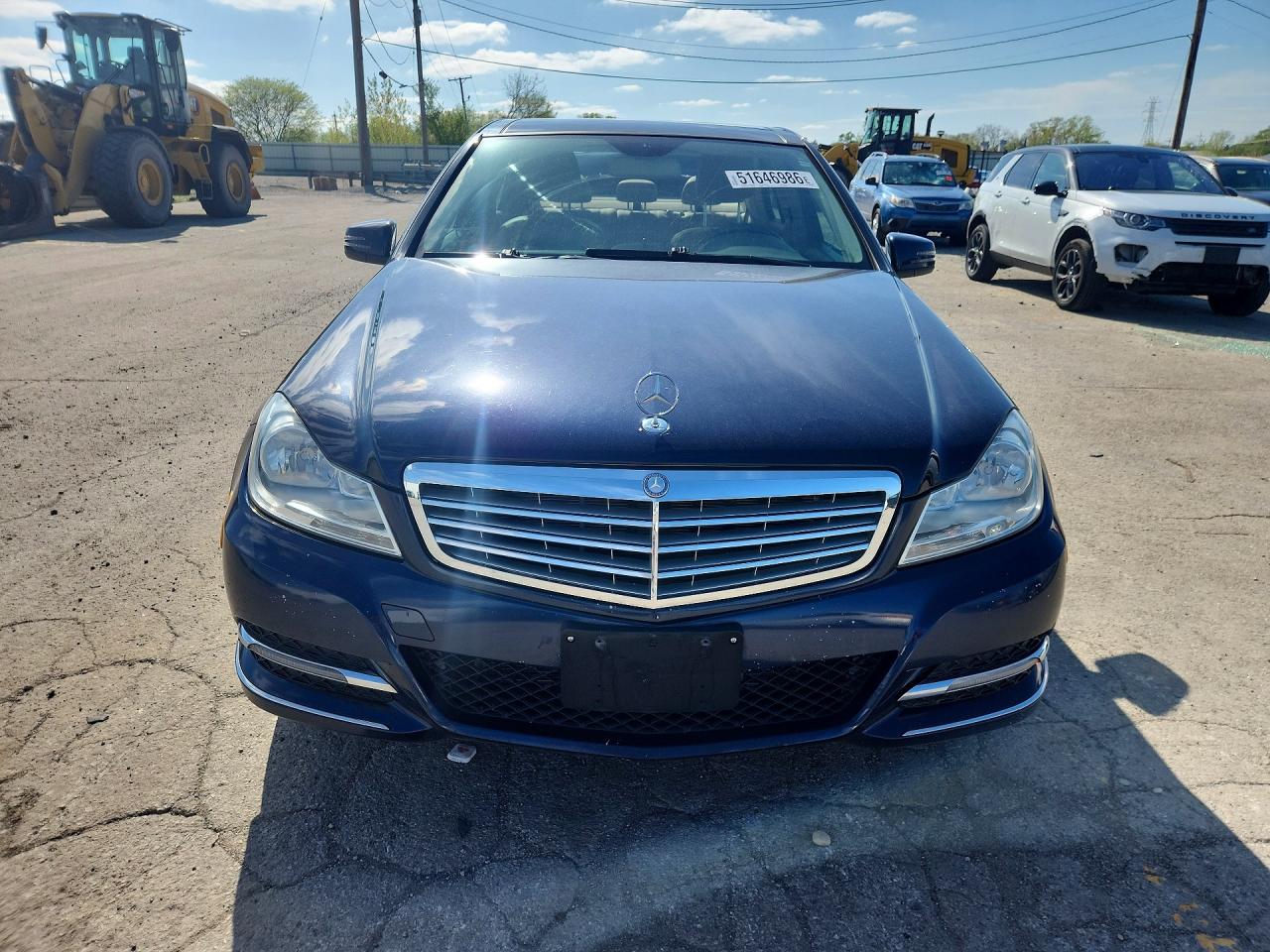 2013 Mercedes-benz C 300 4matic Blue vin: WDDGF8AB8DA818920