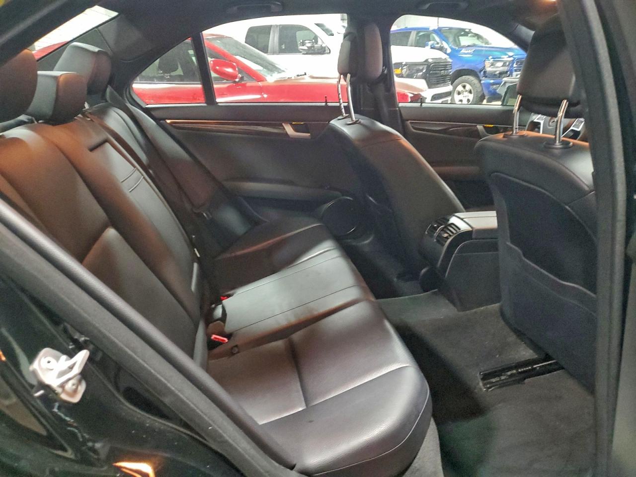 2013 Mercedes-benz C 300 4matic Black vin: WDDGF8AB8DR242229