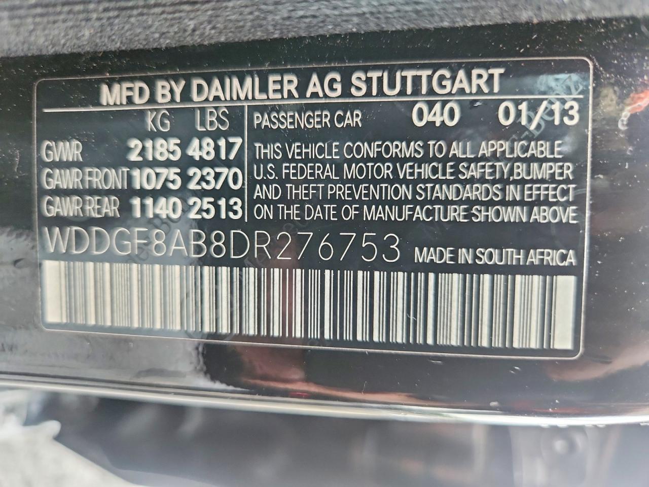 2013 Mercedes-benz C 300 4matic Black vin: WDDGF8AB8DR276753