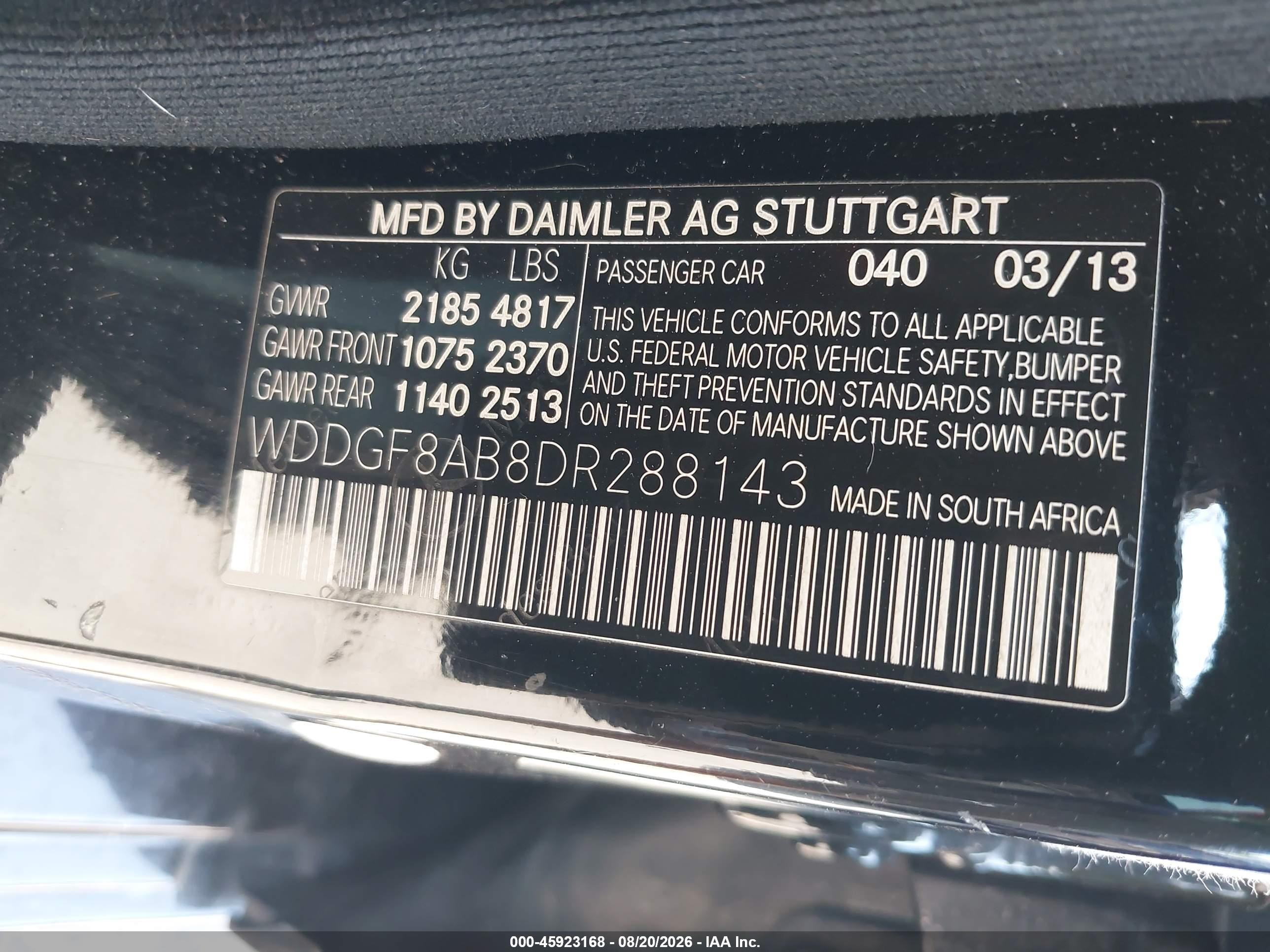 2013 Mercedes-benz C 300 Sport 4matic Black vin: WDDGF8AB8DR288143