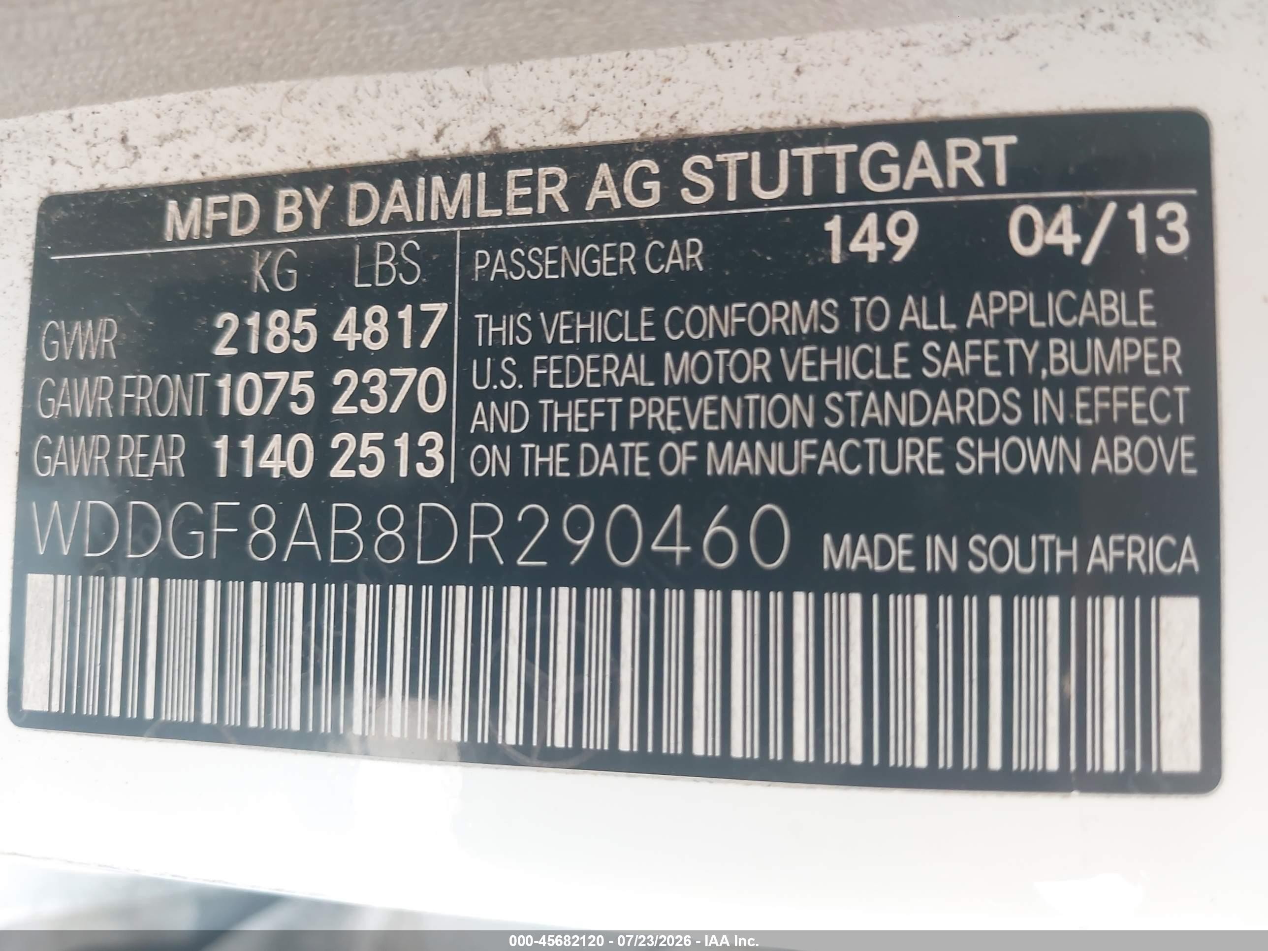 2013 Mercedes-benz C 300 Luxury 4matic White vin: WDDGF8AB8DR290460