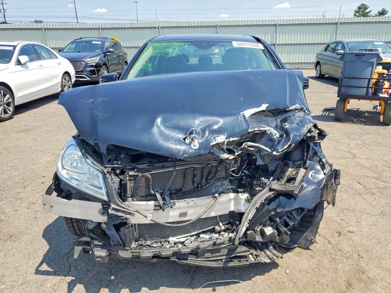 2013 Mercedes-benz C 300 4matic Черный vin: WDDGF8AB8DR295870