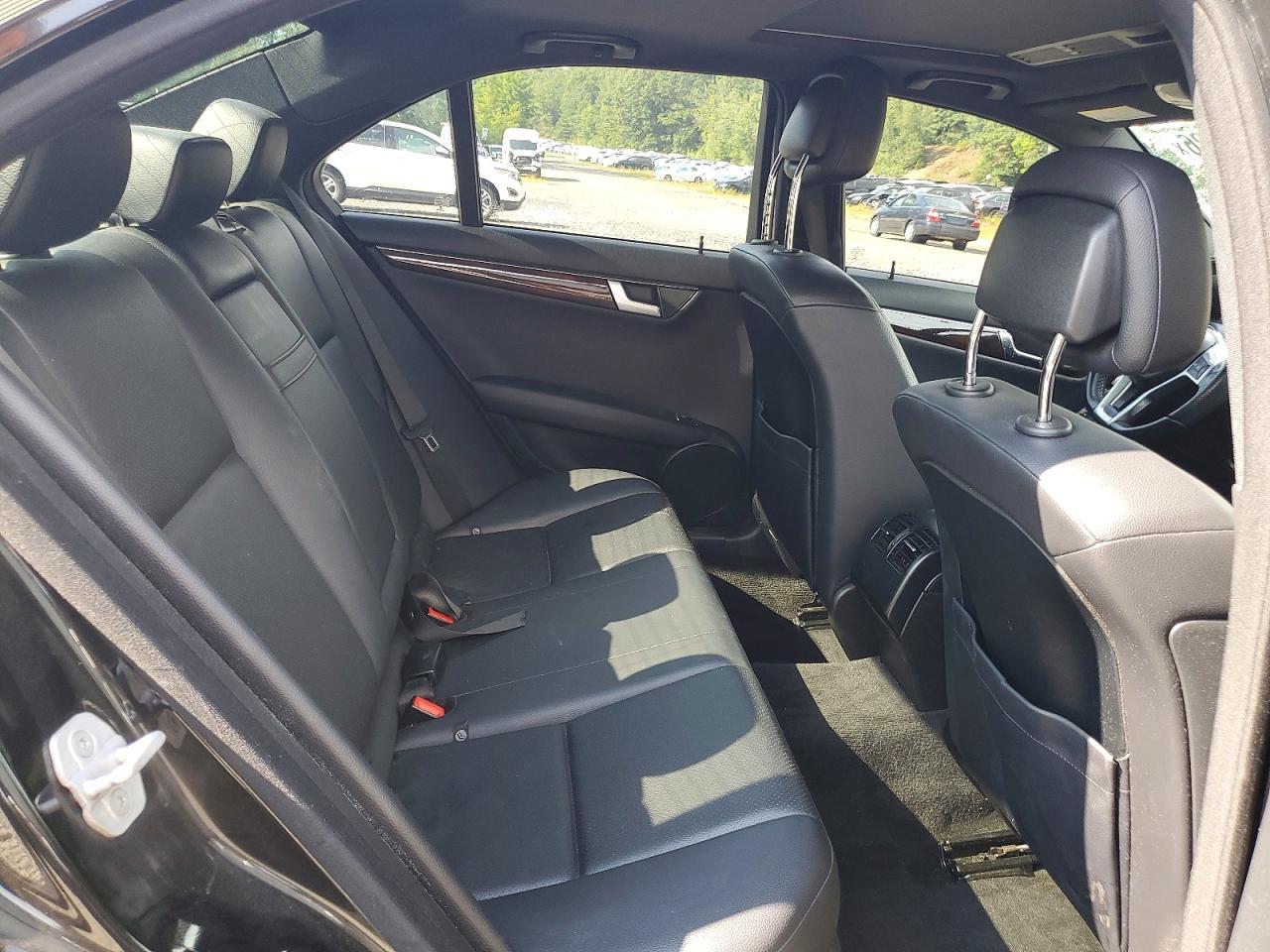 2014 Mercedes-benz C 300 4matic Black vin: WDDGF8AB8EA952859