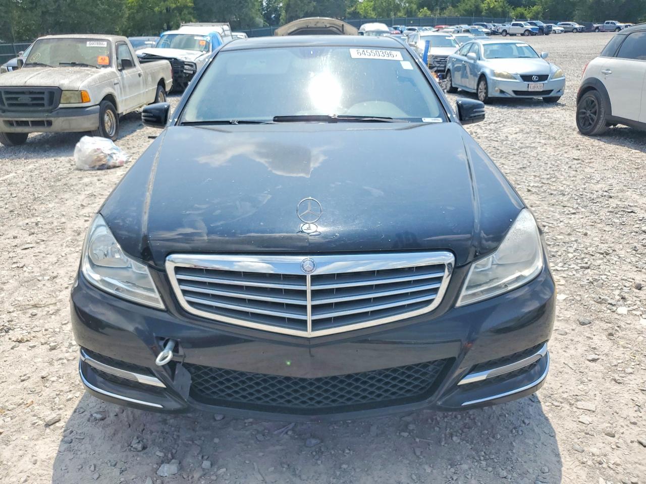 2013 Mercedes-benz C 300 4matic Black vin: WDDGF8AB9DR260786