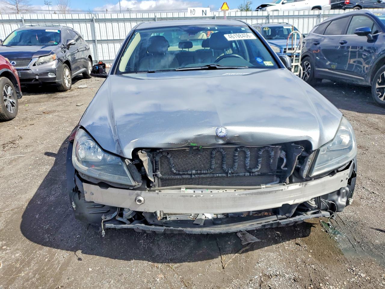 2013 Mercedes-benz C 300 4matic Silver vin: WDDGF8AB9DR289138
