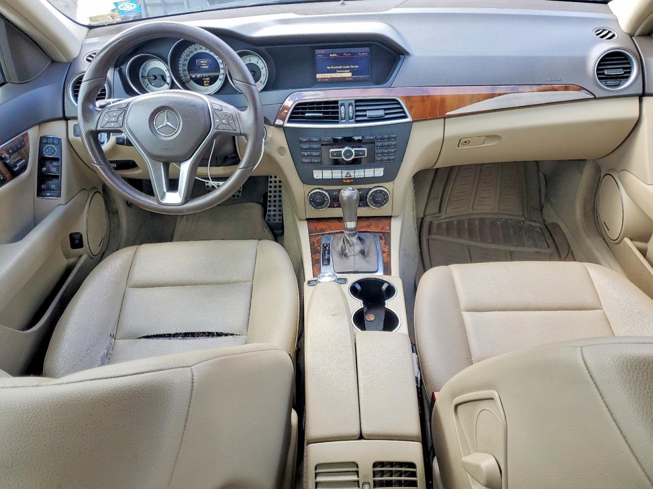 2013 Mercedes-benz C 300 4matic Silver vin: WDDGF8AB9DR289138