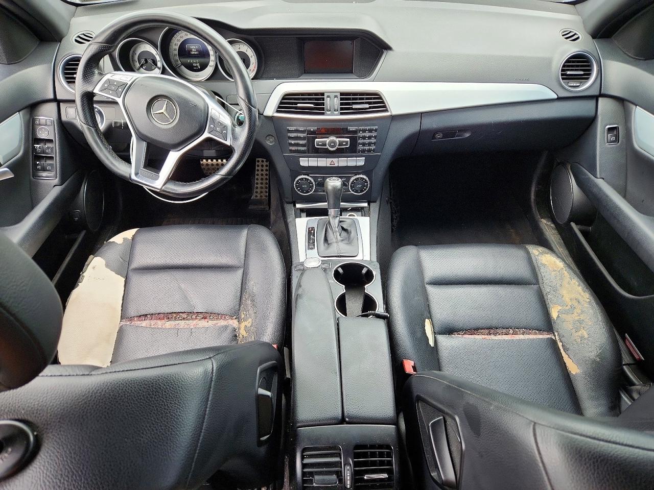 2014 Mercedes-benz C 300 4matic Blue vin: WDDGF8AB9EA888444