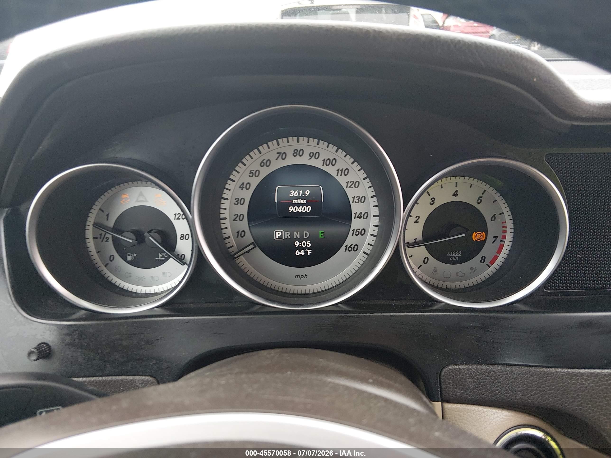 2014 Mercedes-benz C 300 Sport 4matic White vin: WDDGF8AB9EA966477