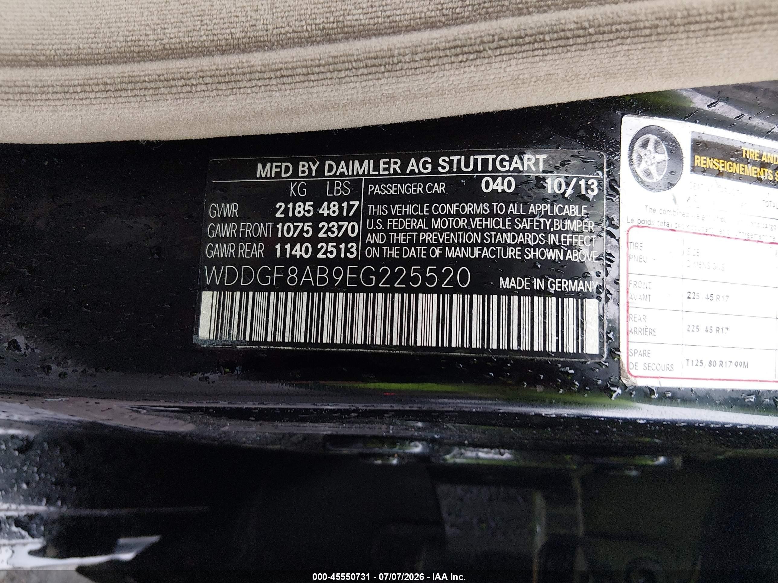 2014 Mercedes-benz C 300 Luxury 4matic Black vin: WDDGF8AB9EG225520