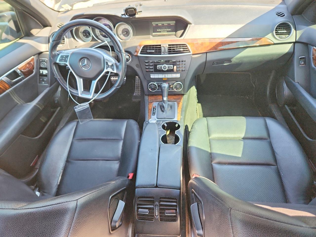 2014 Mercedes-benz C 300 4matic Black vin: WDDGF8AB9EG237246