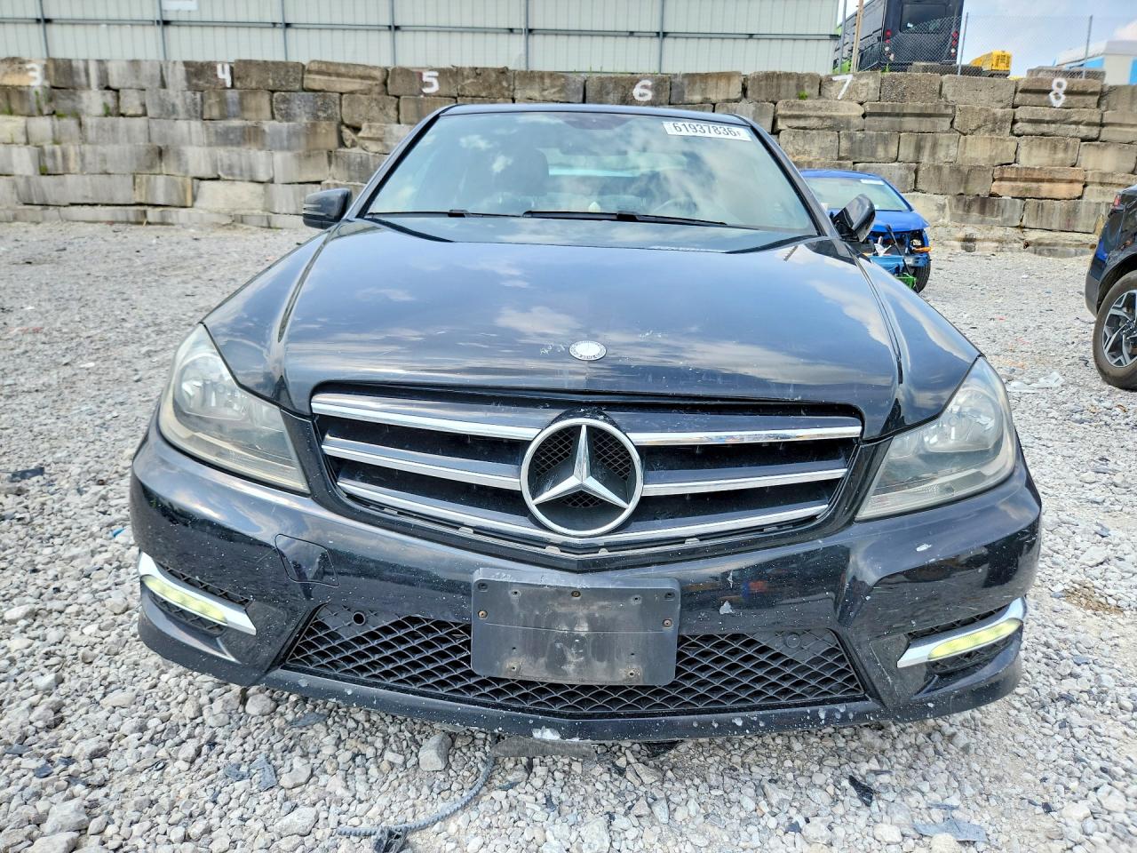 2014 Mercedes-benz C 300 4matic Black vin: WDDGF8AB9EG247873
