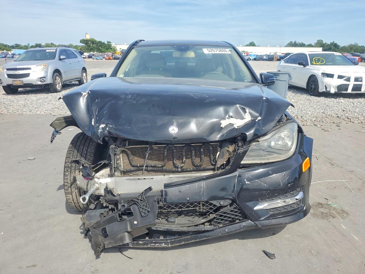 2014 Mercedes-benz C 300 4matic Black vin: WDDGF8AB9ER309065