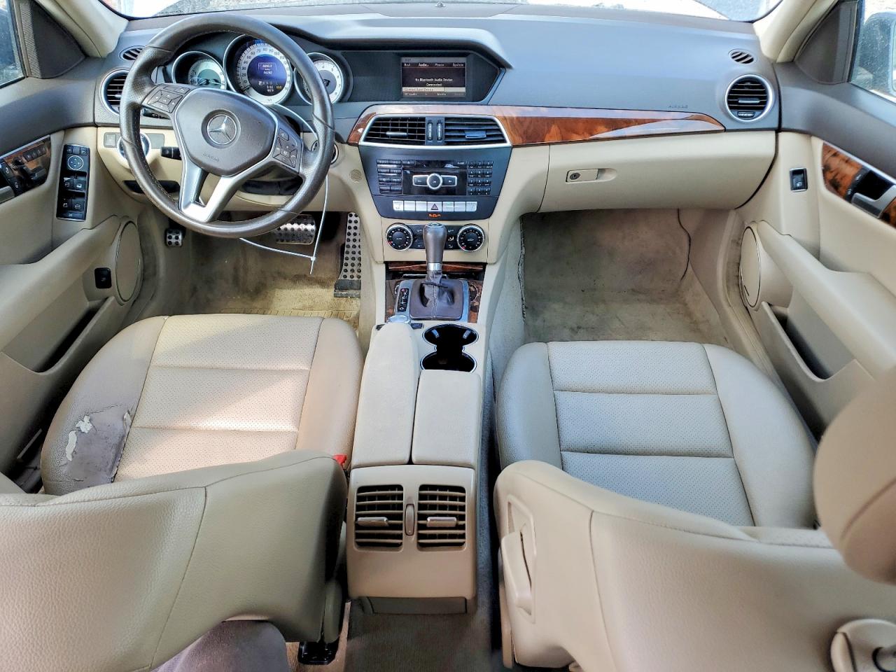 2014 Mercedes-benz C 300 4matic Серый vin: WDDGF8AB9ER311561