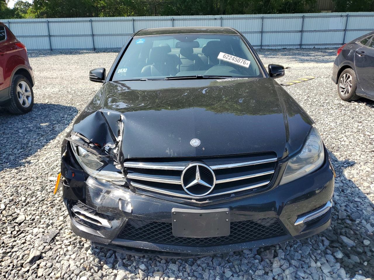 2014 Mercedes-benz C 300 4matic Черный vin: WDDGF8AB9ER320938