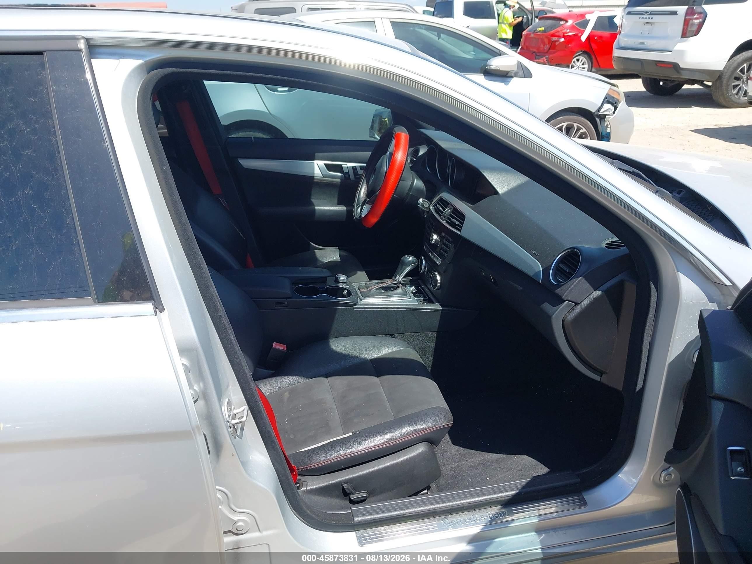 2013 Mercedes-benz C 300 Sport 4matic Silver vin: WDDGF8ABXDA755447