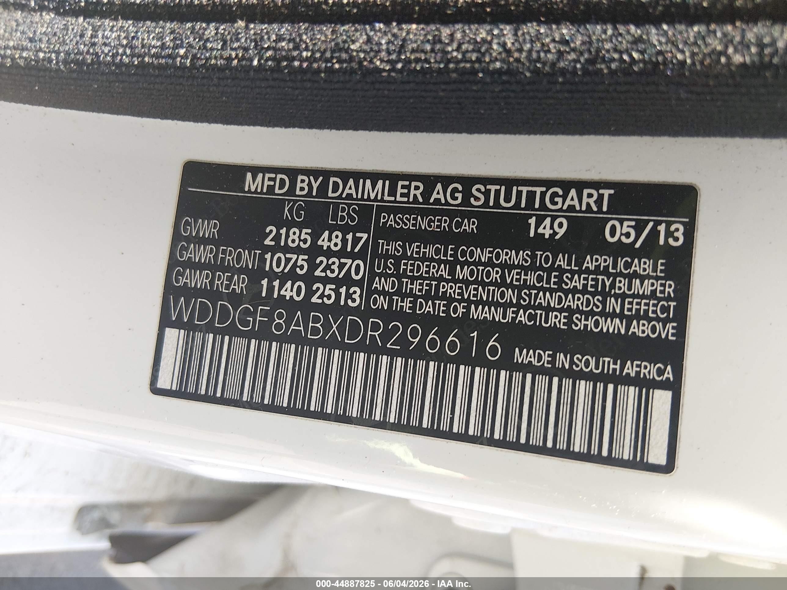 2013 Mercedes-benz C 300 Sport 4matic White vin: WDDGF8ABXDR296616