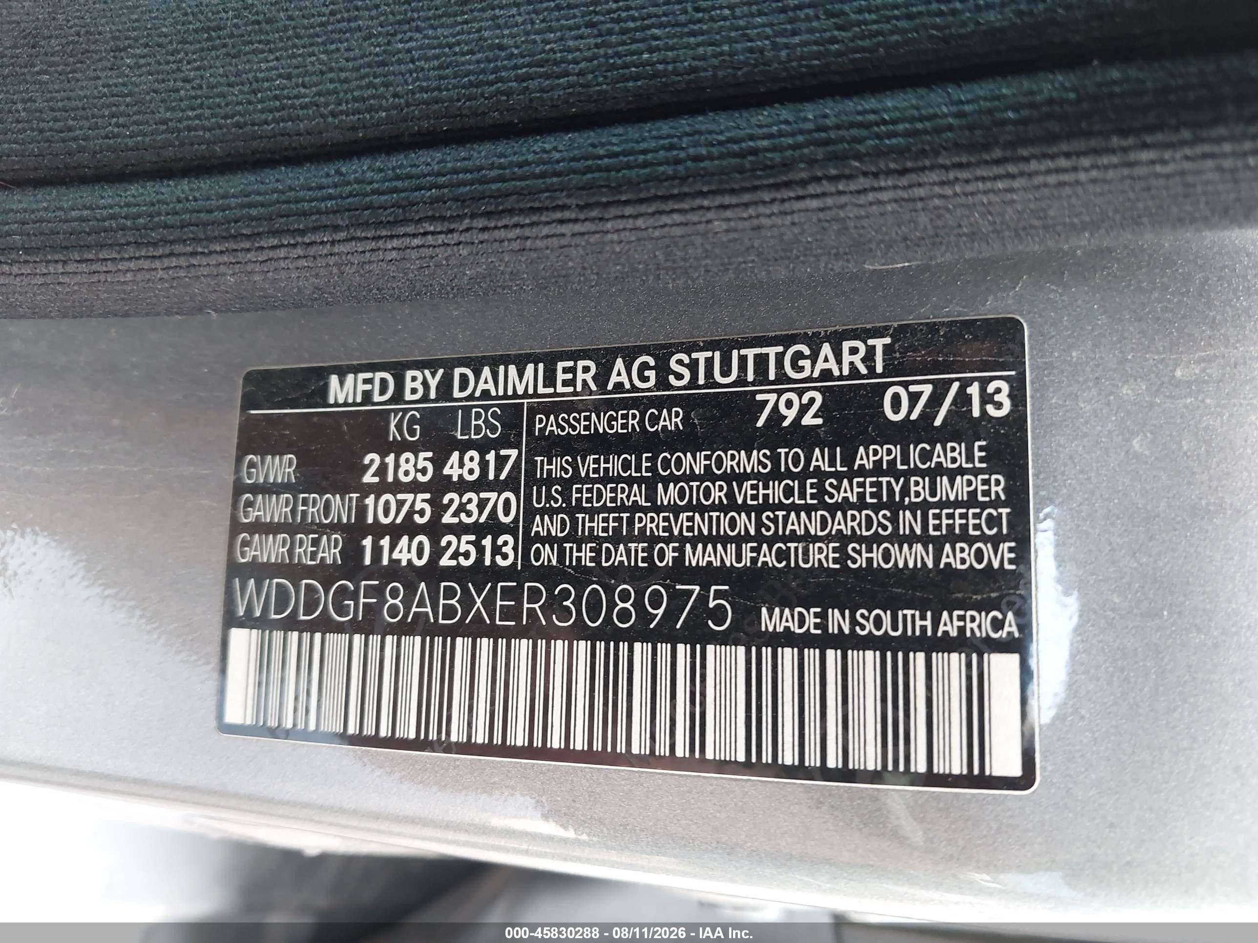 2014 Mercedes-benz C 300 Sport 4matic Silver vin: WDDGF8ABXER308975