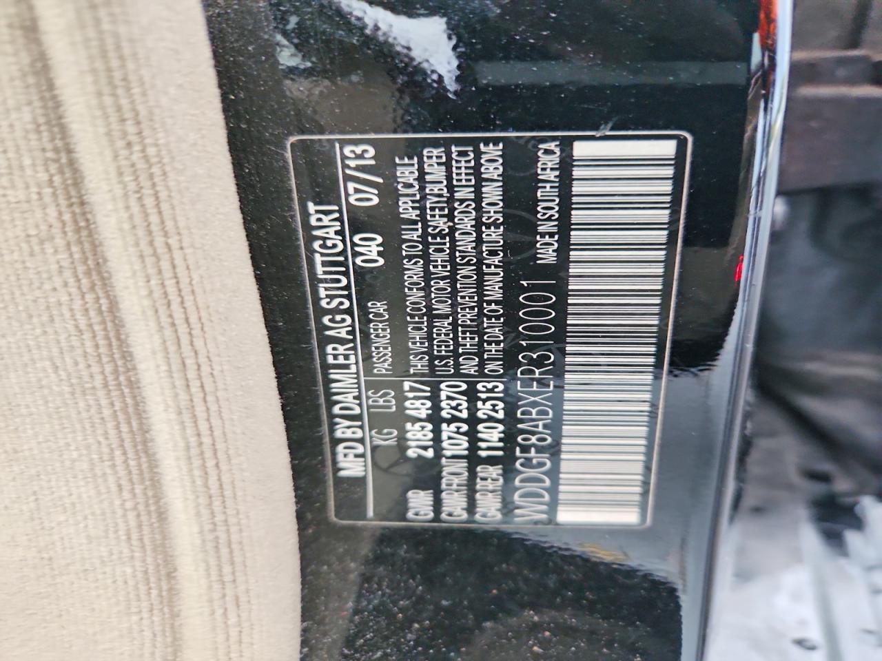 2014 Mercedes-benz C 300 4matic Black vin: WDDGF8ABXER310001