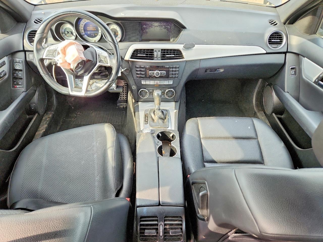 2014 Mercedes-benz C 300 4matic Gray vin: WDDGF8ABXER313626
