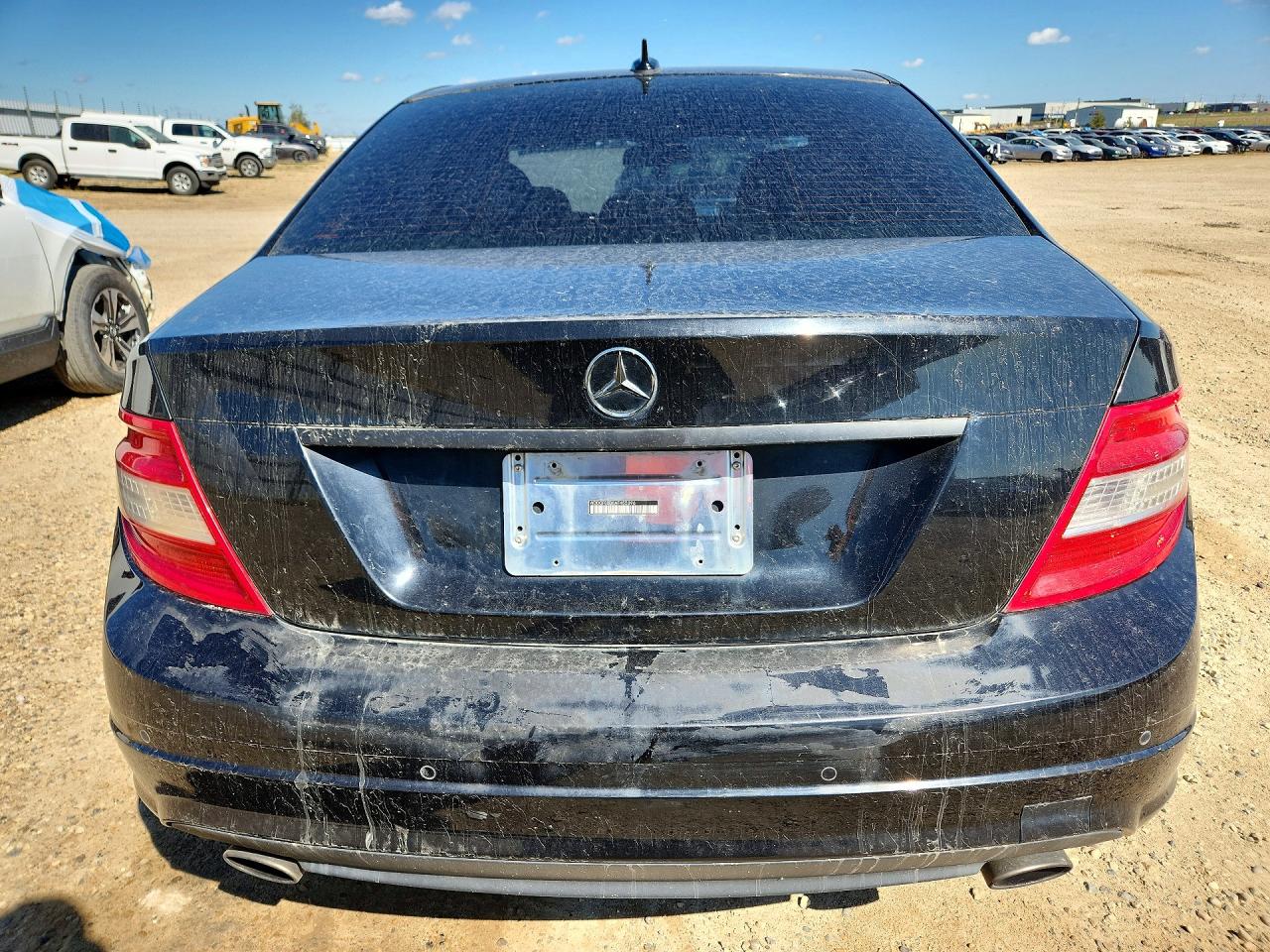 2010 Mercedes-benz C 300 4matic Black vin: WDDGF8BB0AF455896