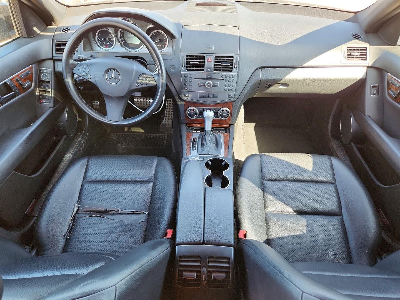 2010 Mercedes-benz C 300 4matic Black vin: WDDGF8BB0AF455896