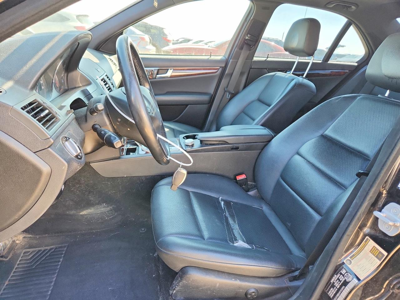 2010 Mercedes-benz C 300 4matic Black vin: WDDGF8BB0AF455896