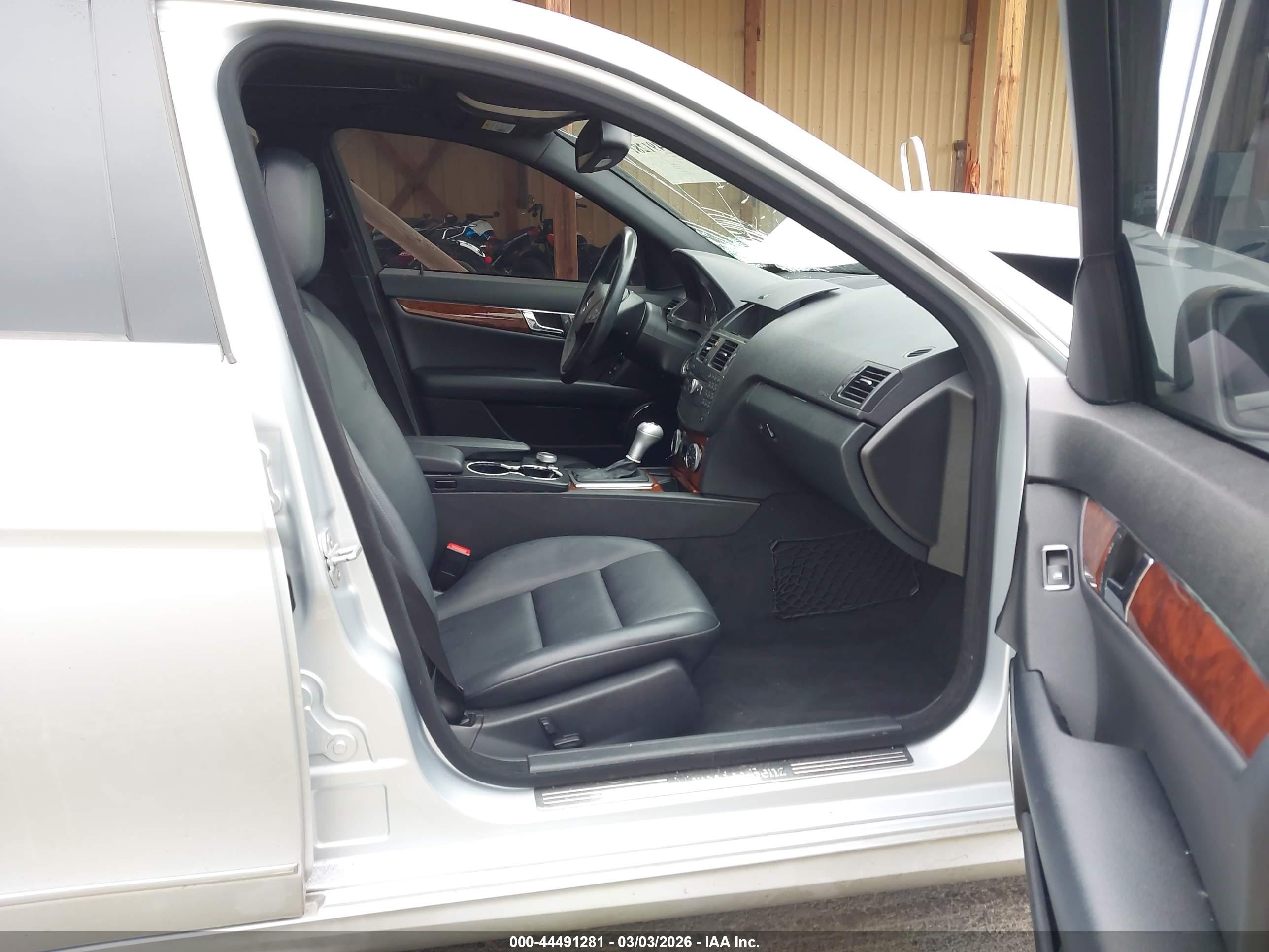 2010 Mercedes-benz C 300 Sport 4matic Silver vin: WDDGF8BB0AR100077