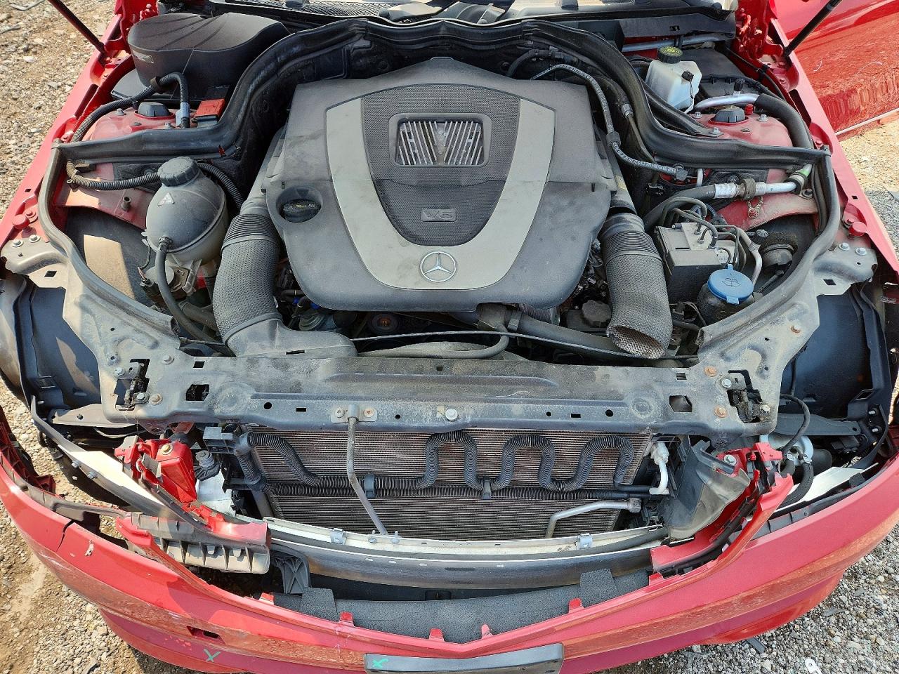 2010 Mercedes-benz C 300 4matic Red vin: WDDGF8BB0AR103416