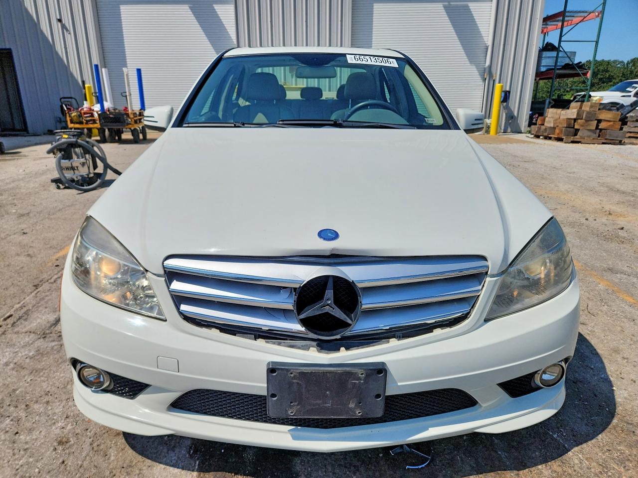 2010 Mercedes-benz C 300 4matic White vin: WDDGF8BB0AR104517