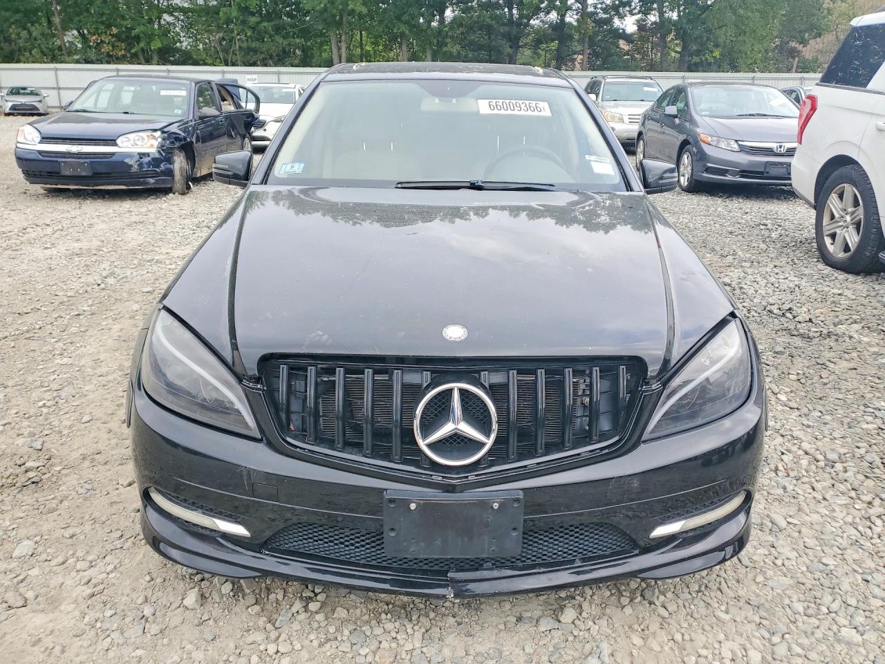 2011 Mercedes-benz C 300 4matic Black vin: WDDGF8BB0BR156571