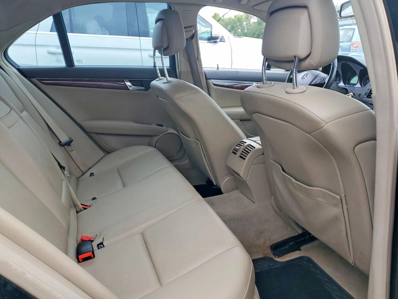 2011 Mercedes-benz C 300 4matic Black vin: WDDGF8BB0BR156571