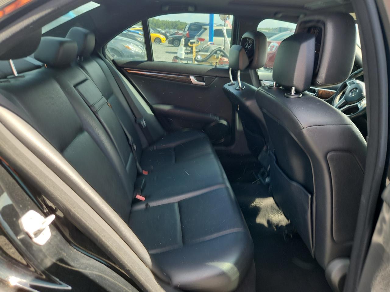 2012 Mercedes-benz C 300 4matic Black vin: WDDGF8BB0CF910510