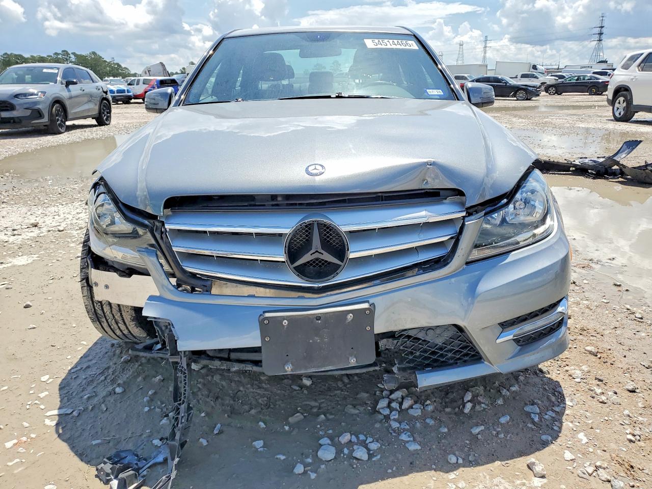 2012 Mercedes-benz C 300 4matic Gray vin: WDDGF8BB0CR213580