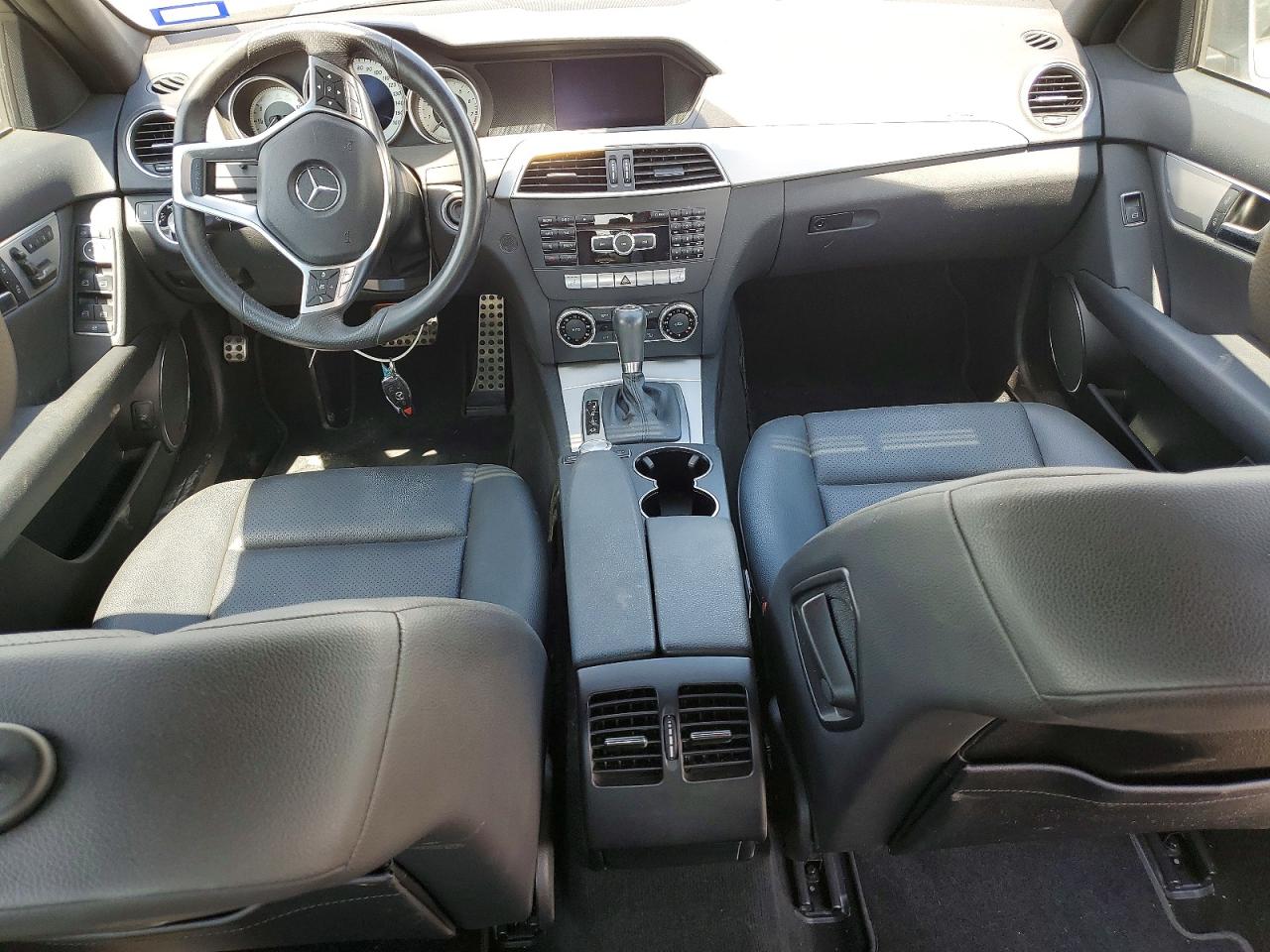 2012 Mercedes-benz C 300 4matic Gray vin: WDDGF8BB0CR213580