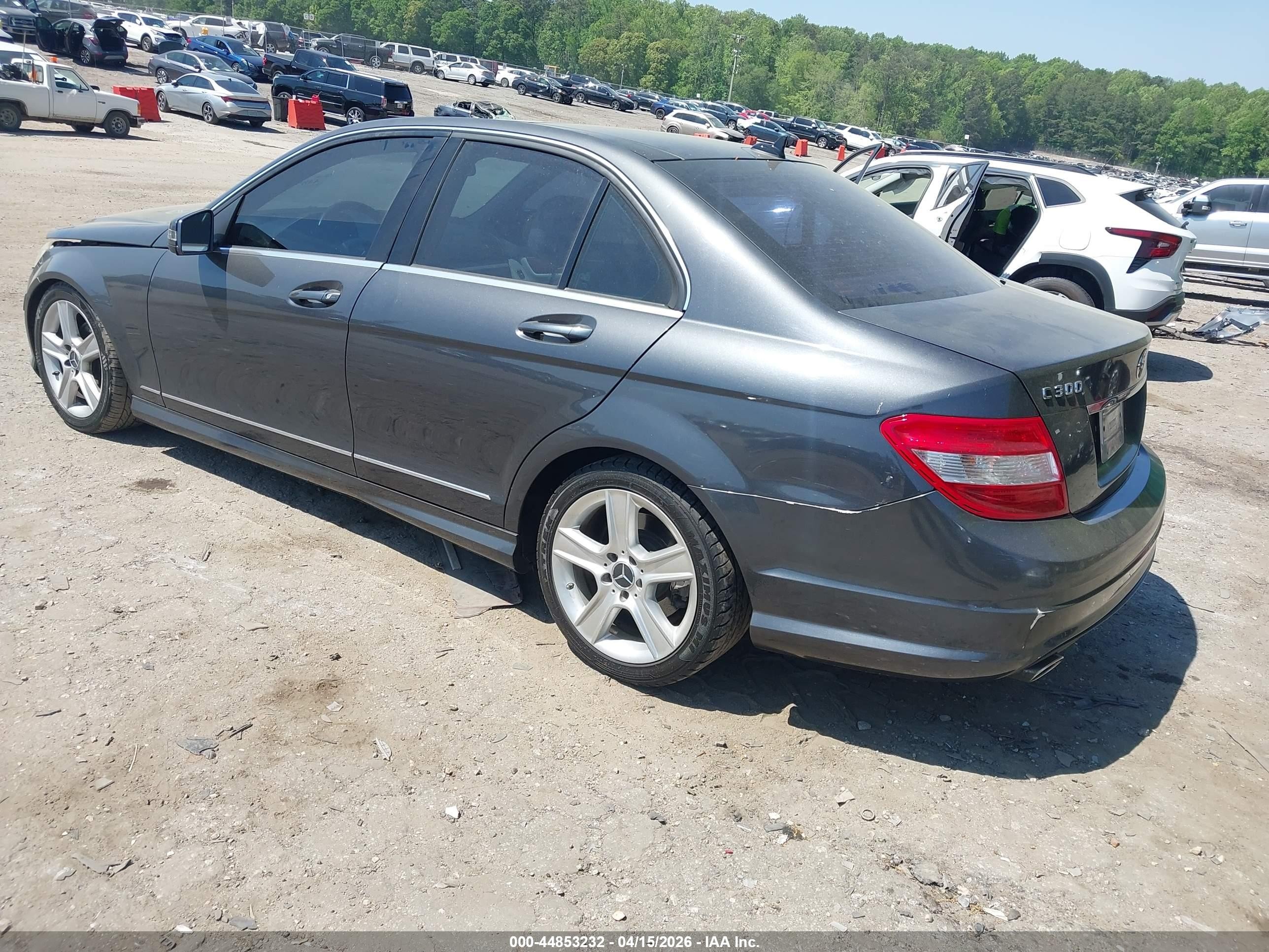 2010 Mercedes-benz C 300 Luxury 4matic/sport 4matic Gray vin: WDDGF8BB1AF406612