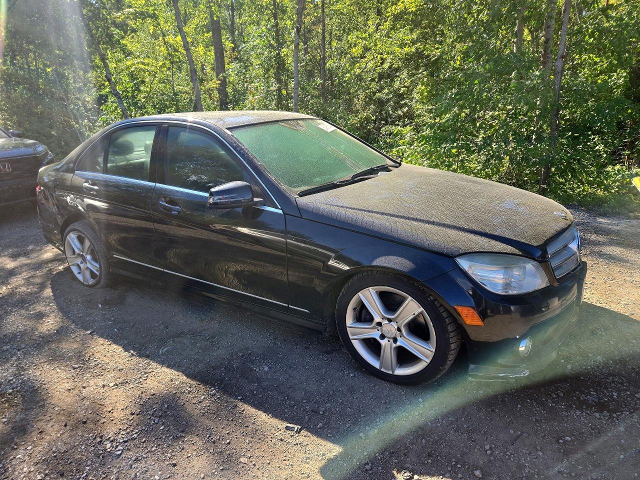 2010 Mercedes-benz C 300 4matic Black vin: WDDGF8BB1AF415469