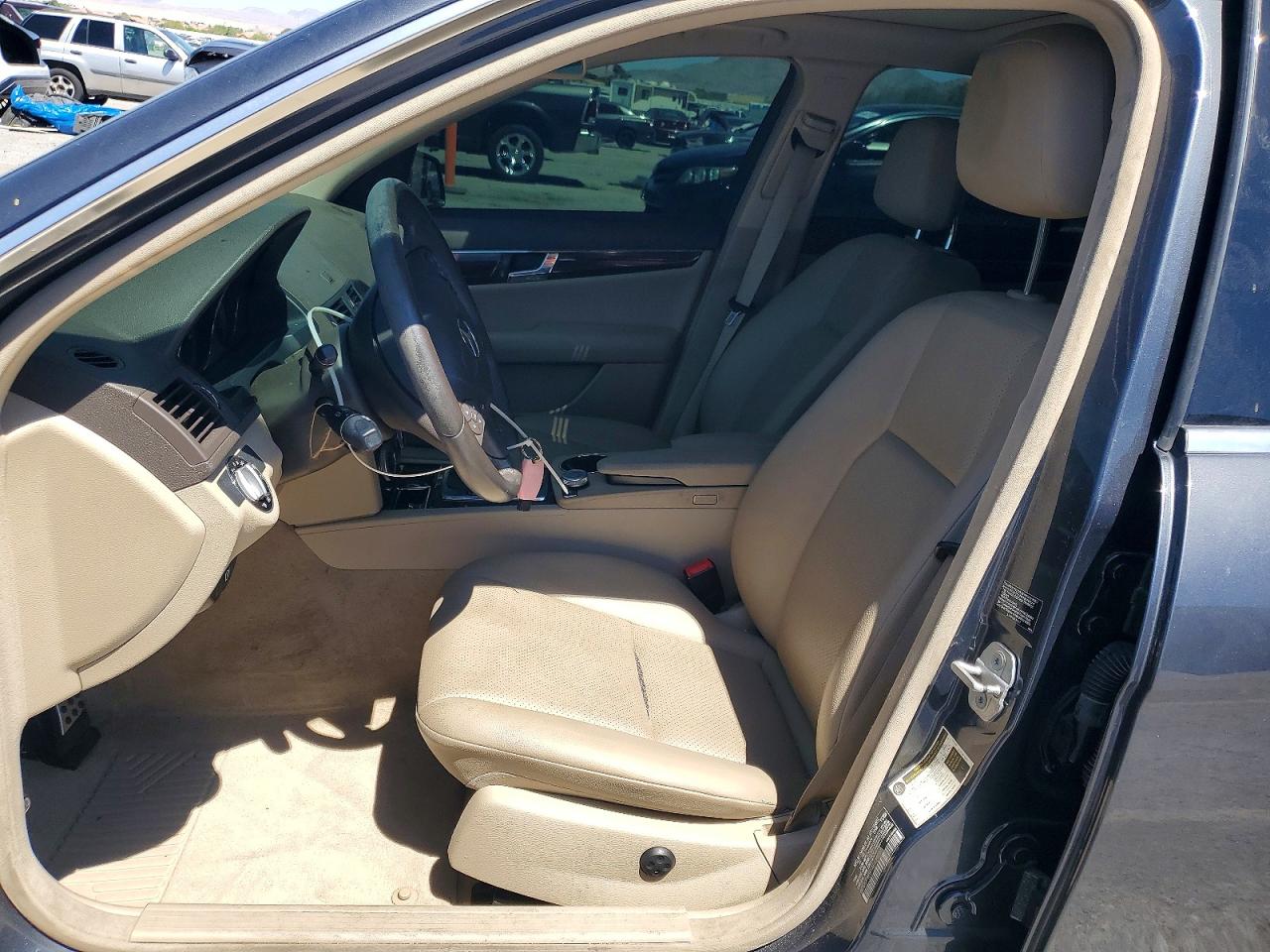 2010 Mercedes-benz C 300 4matic Gray vin: WDDGF8BB1AF439755