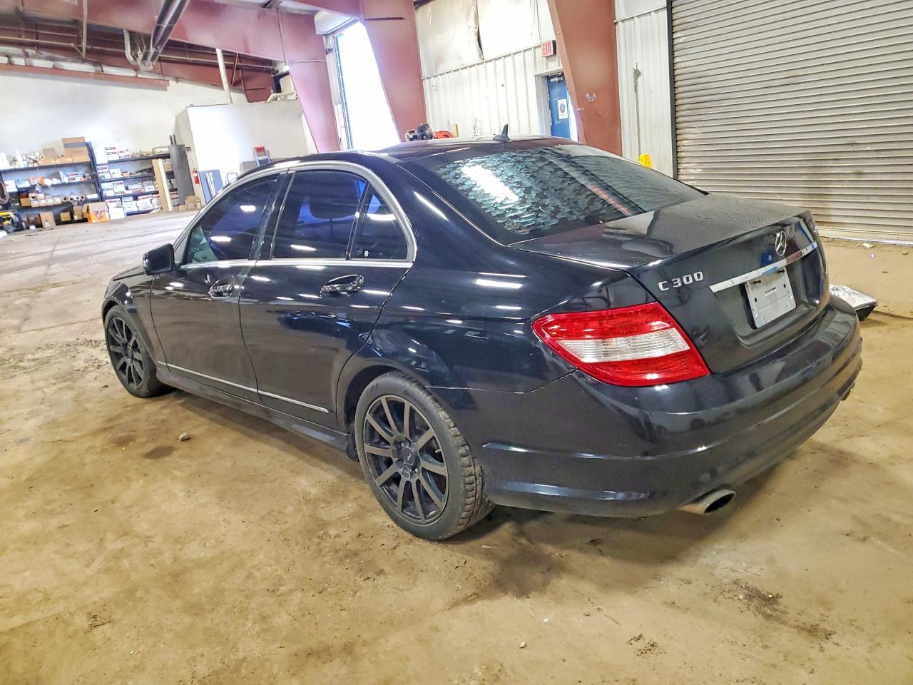 2010 Mercedes-benz C 300 4matic Black vin: WDDGF8BB1AF460749