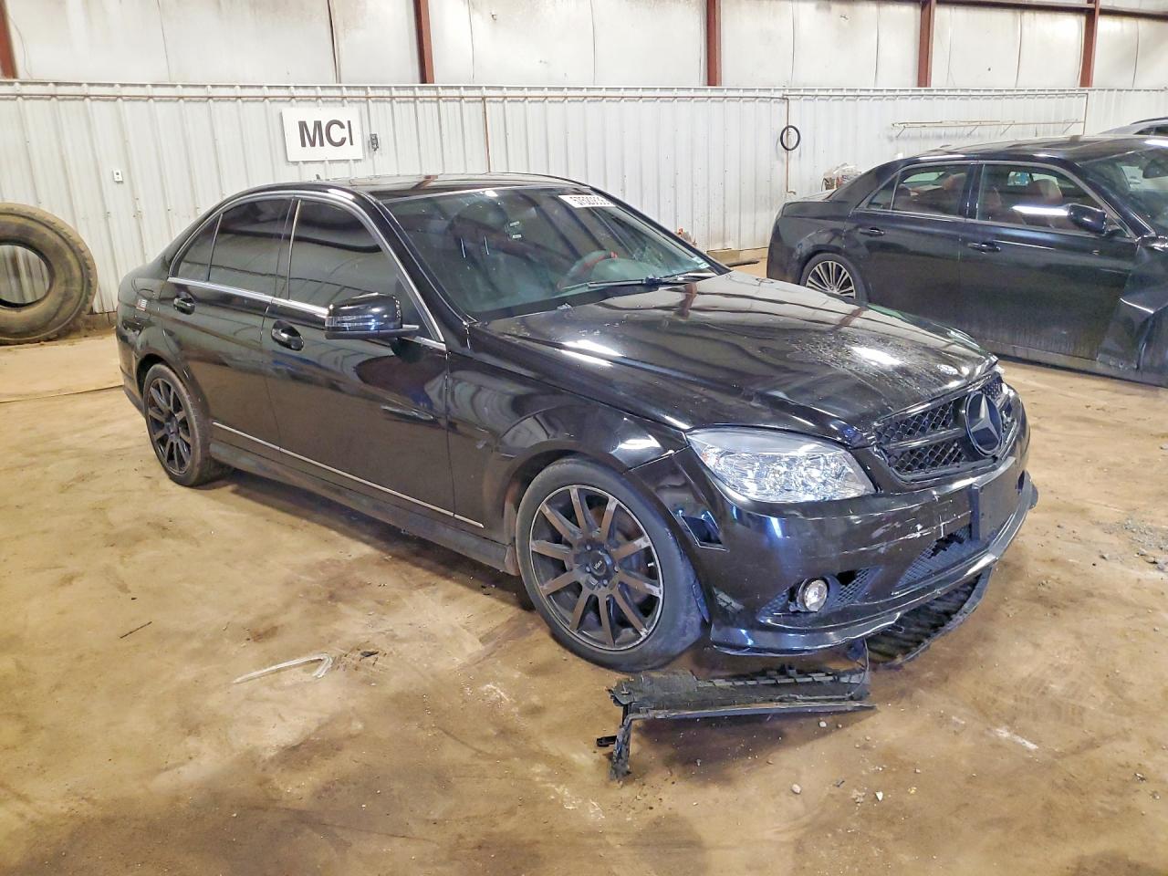 2010 Mercedes-benz C 300 4matic Black vin: WDDGF8BB1AF460749