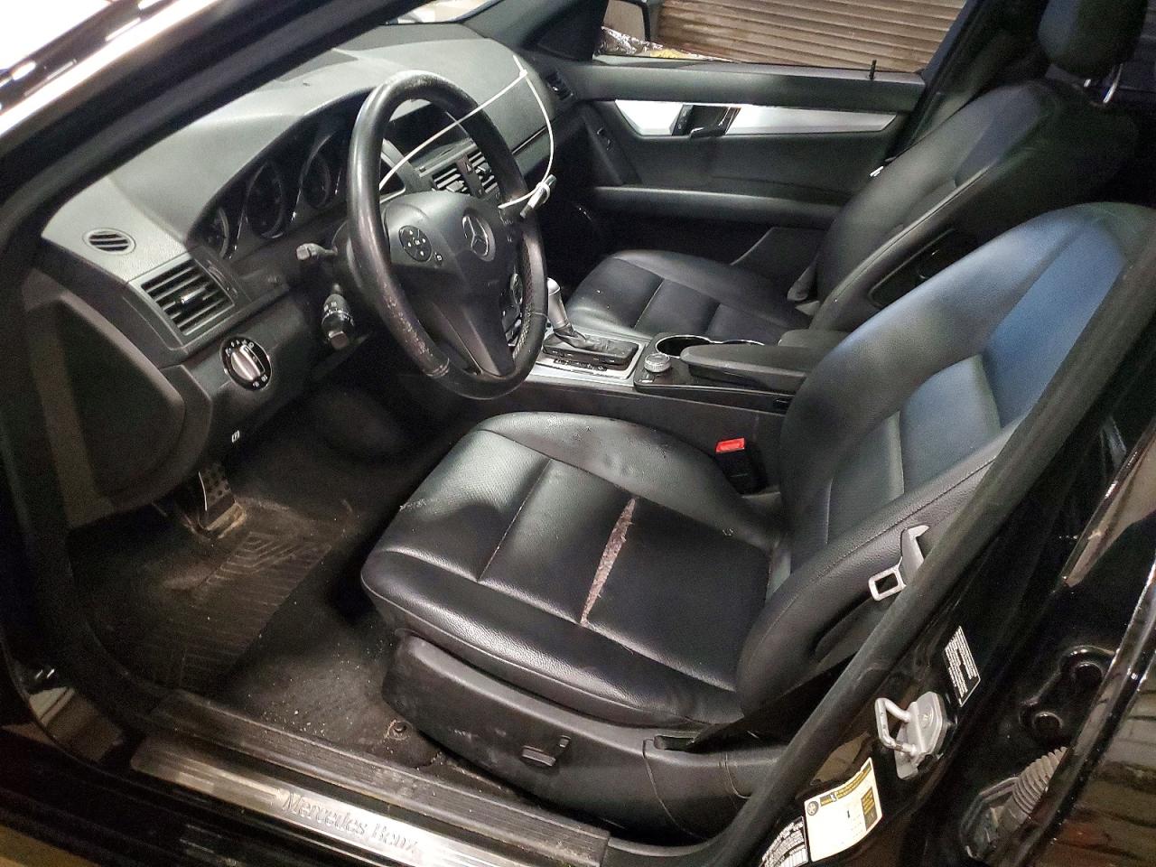 2010 Mercedes-benz C 300 4matic Black vin: WDDGF8BB1AF460749