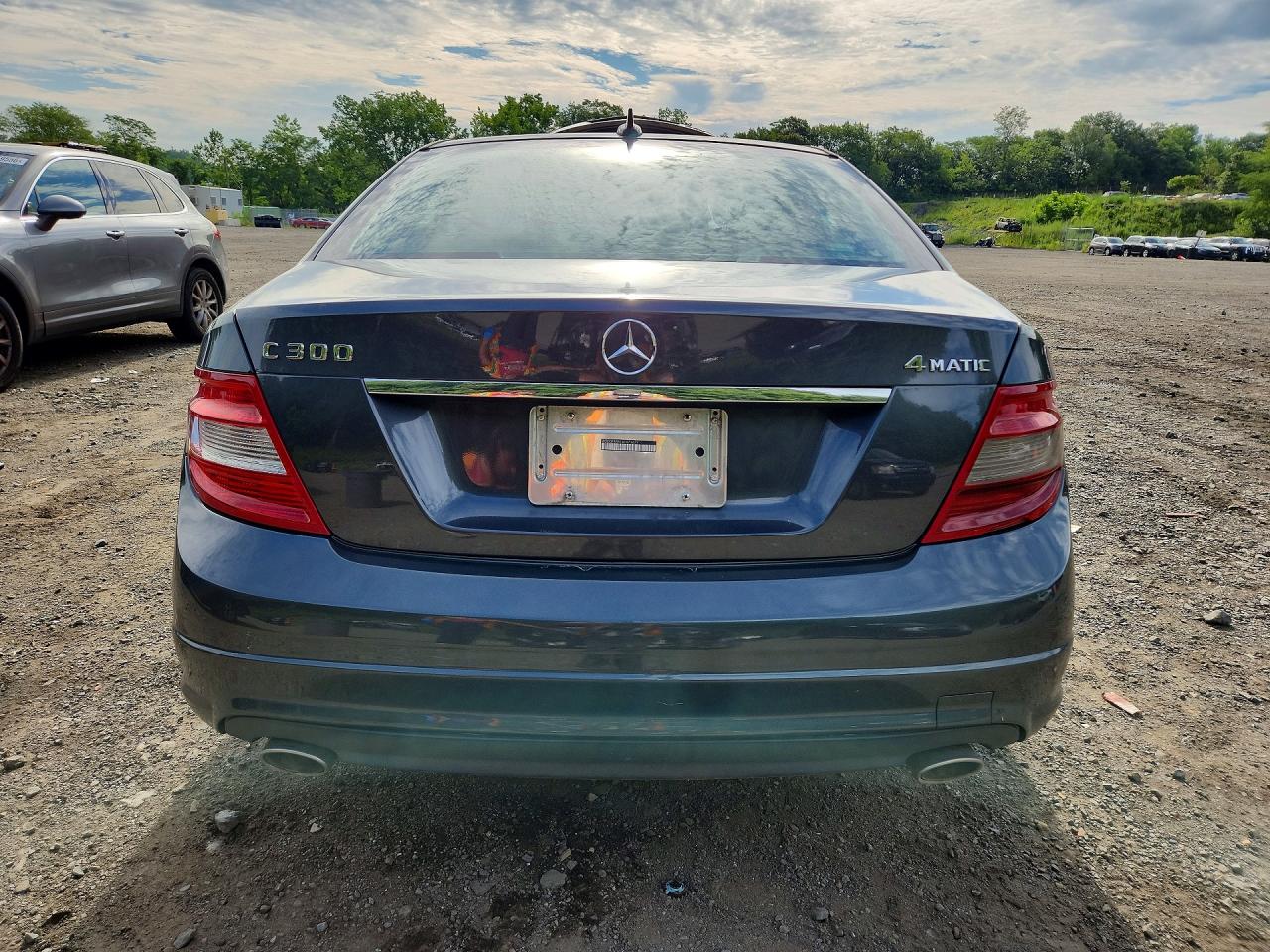 2010 Mercedes-benz C 300 4matic Gray vin: WDDGF8BB1AF473677