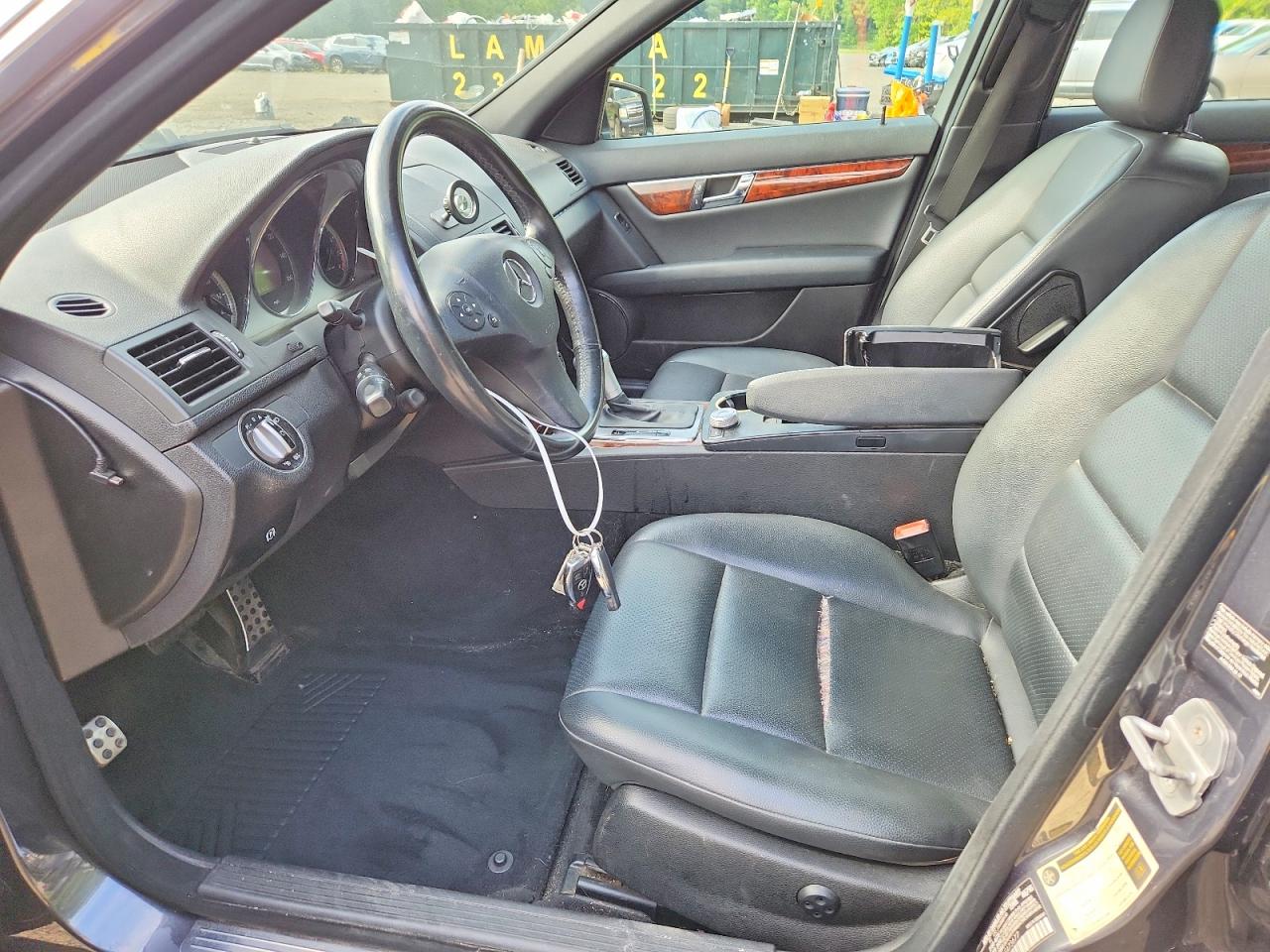 2010 Mercedes-benz C 300 4matic Gray vin: WDDGF8BB1AF473677