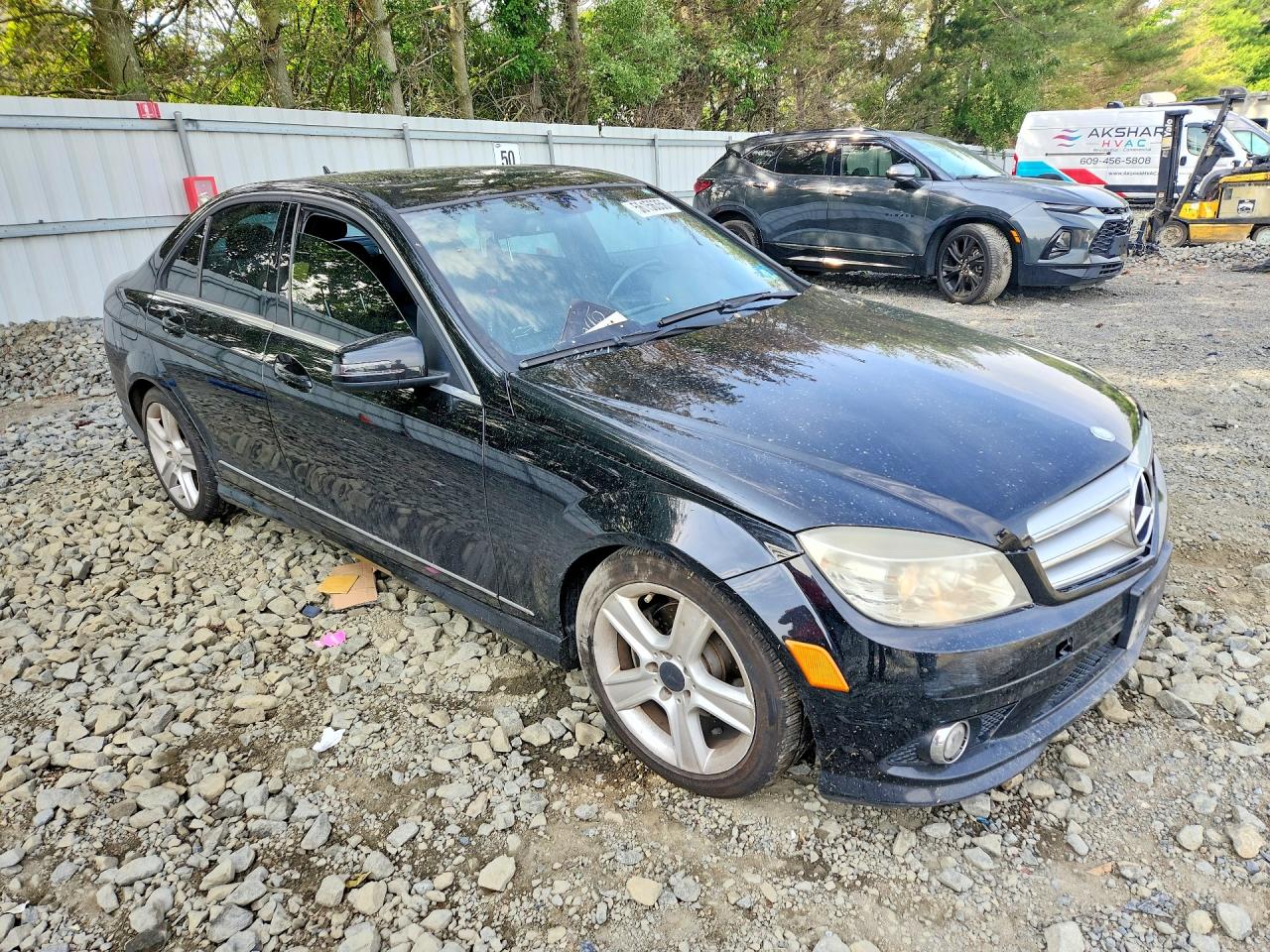 2010 Mercedes-benz C 300 4matic Black vin: WDDGF8BB1AR118135