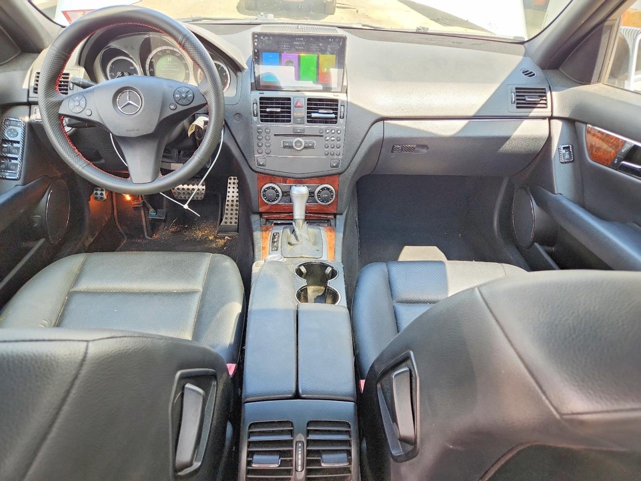2010 Mercedes-benz C 300 4matic Silver vin: WDDGF8BB1AR130186