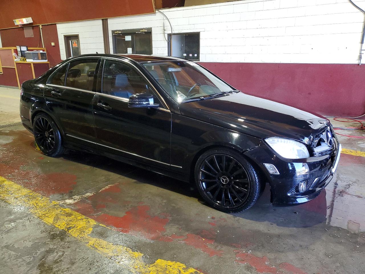 2010 Mercedes-benz C 300 4matic Black vin: WDDGF8BB1AR130981