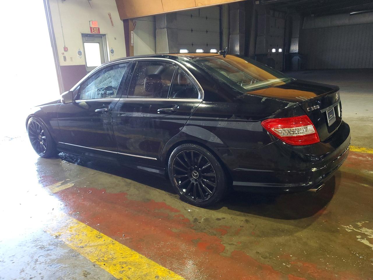 2010 Mercedes-benz C 300 4matic Black vin: WDDGF8BB1AR130981