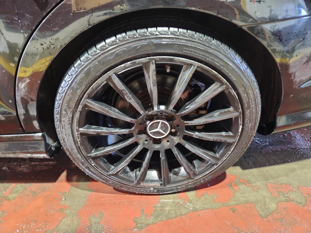 2010 Mercedes-benz C 300 4matic Black vin: WDDGF8BB1AR130981 Damage: Left Rear Wheel, Curb Rash, > 12 Inches