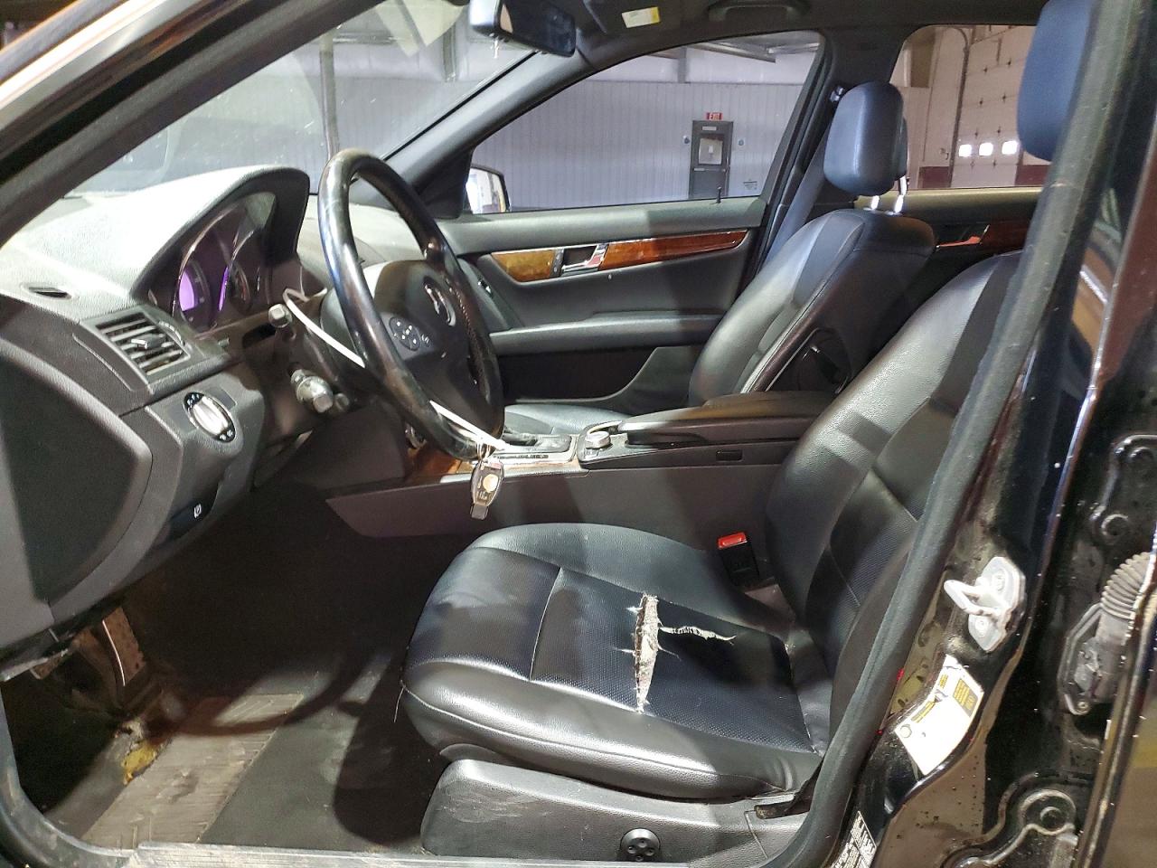 2010 Mercedes-benz C 300 4matic Black vin: WDDGF8BB1AR130981