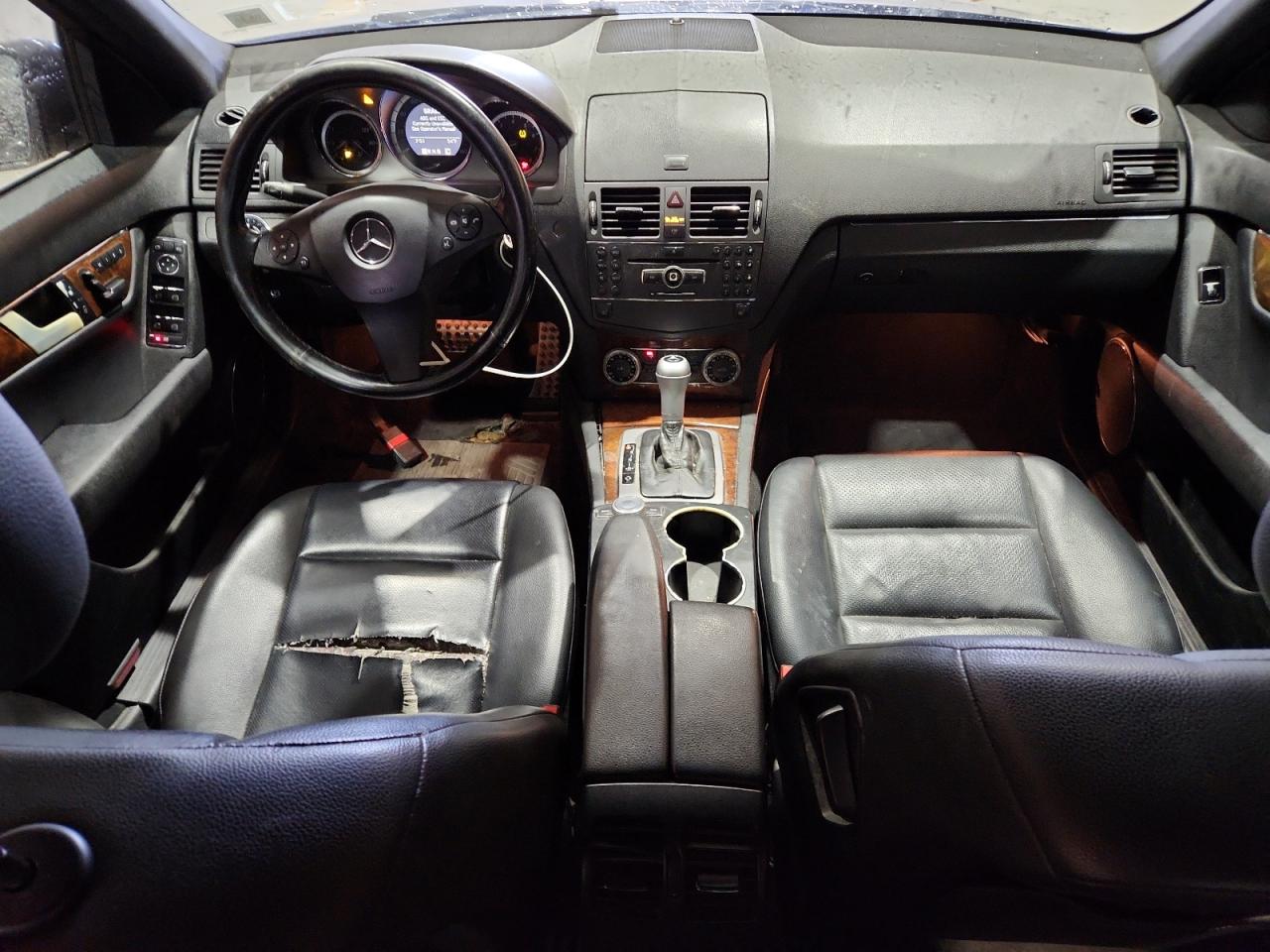 2010 Mercedes-benz C 300 4matic Black vin: WDDGF8BB1AR130981 Damage: Left Front Carpet, Cut, 5 To 6 Inches