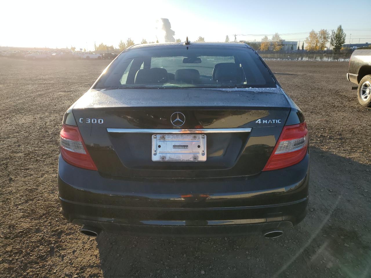 2011 Mercedes-benz C 300 4matic Black vin: WDDGF8BB1BA500178
